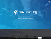 Tablet Screenshot of naviparking.com